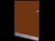 8in x 28in - .080, 5005, Anodized Satin Finish, Aluminum Mop Plates - On Door