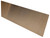 10in x 25in - .063, Unlacquered, Mirror Finish, Brass Kick Plates - Close Up - Countersunk Holes