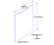 32in x 24in - 16ga, Brushed, Stainless Steel Armor Plate - On Door - Drawing