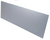 12in x 47in - .060, 5052, Satin #4 (Brushed) Finish, Aluminum Kick Plates - Side View -  Holes