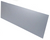 12in x 45in - .060, 5052, Satin #4 (Brushed) Finish, Aluminum Kick Plates - Side View -  Holes