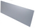 12in x 43in - .060, 5052, Satin #4 (Brushed) Finish, Aluminum Kick Plates - Side View -  Holes