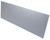32in x 28in - .060, 5052, Satin #4 (Brushed) Finish, Aluminum Armor Plates - Side View -  Holes