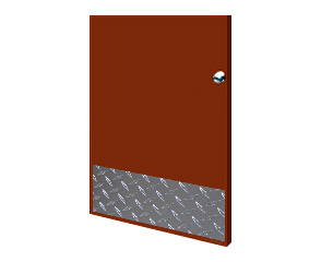 metal door kick plate