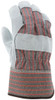 1200_ - 1200 - 124202 - Back view of 1200 work gloves with striped fabric shell and starched safety cuff