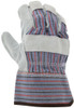 12010_ - 12010 - 125849 - Back view of 12010 work gloves with assorted fabric shell and rubberized safety cuff