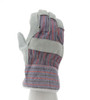 1220SX_ - 1220SX - 124480 - 360 - Rotational view of 1220SX leather palm work gloves with patch palm and 2.5-inch starched safety cuff