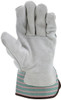 1350_ - 1350 - 125468 - Palm view of 1350 leather palm gloves with split shoulder leather palm for abrasion resistance and durability