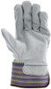1400A_ - 1400A - 125587 - Palm view of 1400A leather palm gloves with split shoulder leather palm for abrasion resistance and durability