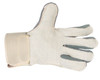 1700_ - 1700L - 122796 - Inside lining of a premium split leather palm work glove with Kevlar stitching and safety cuff.