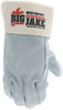 1717_ - 1717 - 123171 - Protective leather work gloves back view – full leather back with Kevlar® stitching and 2.75-inch rubberized safety cuff for added durability and wrist protection