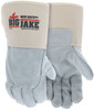 1718_ - 1718 - 123191 - Leather palm industrial gloves pair – MCR Safety Group 1718 with premium A+ grade split side leather, full leather back, and 4.5-inch extended gauntlet cuff