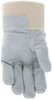 1735_ - 1735L - 123255 - Leather grip gloves palm view – double palm and reinforced fingers enhance abrasion resistance and grip for heavy-duty material handling applications