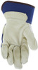 1925_ - 1925L - 117659 - Leather grip gloves palm view – grain pigskin leather enhances durability, flexibility, and grip for material handling applications