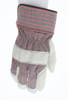 1930_ - 1930L - 12866 - 360 - Leather palm work gloves – MCR Safety Group 1930 – grain leather construction with 2.5-inch safety cuff for economical industrial use