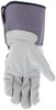 1936_ - 1936L - 123703 - Leather grip gloves palm view – premium grain leather palm enhances durability and grip for material handling applications