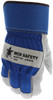 1955_ - 1955L - 144278 - Insulated work gloves back view – breathable fabric back with Thermosock® lining and 2.5-inch rubberized safety cuff for warmth and protection