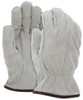 3150_ - 3150L - 27867 - Leather driver insulated gloves pair – MCR Safety Group 3150 with B grade split cow leather and fleece lining for cold weather tasks