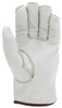 3280_ - 3280L - 25088 - Leather grip gloves palm view – grain cow leather enhances abrasion resistance and grip for material handling in cold environments