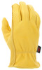 3500_ - 3500L - 27416 - Protective leather work gloves back view – premium deerskin leather with keystone thumb design for flexibility, comfort, and extended wear performance