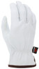 3601_ - 3601L - 23832 - Protective leather work gloves back view – premium goatskin leather with straight thumb design for flexibility and comfort during extended wear