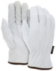 3613_ - 3613L - 1011 - Leather driver industrial gloves pair – MCR Safety Group 3613 with select B grade grain goatskin leather and keystone thumb for general work tasks