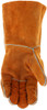 4300B_ - 4300B - 121097 - Leather grip gloves palm view – shoulder leather construction enhances durability and grip for welding, fabrication, and metalworking applications