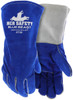 4730_ - 4730 - 144963 - Foam lined leather welding gloves pair – MCR Safety Group 4730 with premium A grade side split leather and Kevlar® sewn seams for welding applications
