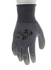 9696_ - 9696L - 156434 - 360 - Coated work gloves – MCR Safety Group 9696 NXG® – 13-gauge gray nylon shell with gray PU coated palm and fingertips