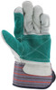 1311JL_ - 1311JL - 125130 - Palm view of 1311J leather palm gloves with jointed double split leather palm for enhanced flexibility and abrasion resistance