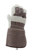 1933_ - 1933L - 145153 - Leather palm work gloves – MCR Safety Group 1933 – grain leather construction with 4.5-inch gauntlet cuff for economical industrial use