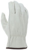 3215_ - 3215L - 23715 - Protective leather work gloves back view – durable grain cowskin leather with keystone thumb design for flexibility and comfort during extended wear