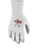 9674_ - 9674L - 137771 - 360 9674 - MCR Safety NXG® Work Gloves - 15 Gauge White Nylon Shell - Gray Air Infused Foam Nitrile Coated Palm and Fingertips - NXG Provides Premium Quality, Comfort and Fit - A Great Choice for Long Workdays