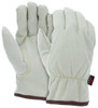 3750_ - 3750L - 1026 - Insulated leather driver gloves pair – MCR Safety Group 3750 with premium synthetic leather, fleece lining, and split cowskin texture for work tasks