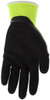 96731HV_ - 96731HVL - 156616 - Foam latex coated palm gloves palm view – black foam latex coating enhances grip, abrasion resistance, and durability for material handling applications