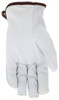 3601K_ - 3601KL - 123837 - Palm of glove, Premium white goatskin gloves with Kevlar liner, reinforced with Kevlar thread, shirred elastic back, and straight thumb