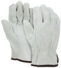32013_ - 32013L - 897 - Leather driver industrial gloves pair – MCR Safety Group 32013 with C+ grade grain cow leather and straight thumb for general work tasks