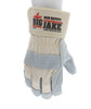 1715PL_ - 1715PL - 123075 - 360 - Leather palm work gloves – MCR Safety Group 1715P Big Jake® Series – double palm and finger split side leather with 2.75-inch safety cuff for durability