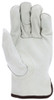 32056_ - 32056L - 23419 - Leather grip gloves palm view – grain leather palm enhances abrasion resistance and grip for material handling applications