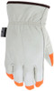 3280LCHVSP_ - 3280LCHVSP - 30906 - Insulated work gloves back view – orange safety accents and keystone thumb design provide visibility, warmth, and comfort during extended wear