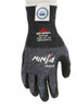 N96780_ - N96780M - 21496 - 360 - Cut resistant work gloves – MCR Safety Group N96780 CutPro® Ninja® Wave – 13-gauge Dyneema® Diamond Technology with nitrile wave coated palm and fingertips