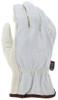 32057_ - 32057L - 23476 - Protective leather work gloves back view – split leather back with Kevlar® stitching and keystone thumb for durability and comfort