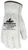 MG3211A_ - MG3211AL - 3191 - Protective cut resistant gloves back view – durable cowhide leather with keystone thumb design for comfort, flexibility, and extended wear