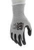 92743BP_ - 92743BPL - 87023 - 360 - Cut Resistant 13-gauge HyperMax HPPE work glove with reinforced thumb crotch and black bi‑polymer palm, touchscreen compatible