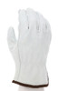 36133_ - 36133L - 23895 - 360 - Leather driver work gloves – MCR Safety Group 36133 – grain goatskin leather with keystone thumb for comfort and durable industrial use