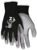 96695_ - 96695L - 2568 - Lightweight coated work gloves pair – MCR Safety Group 96695 with a black nylon shell and polyurethane coating for all-day comfort and handling performance