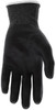 96715_ - 96715L - 156382 - Nitrile foam coated palm gloves palm view – black coating enhances wet and dry grip, abrasion resistance, and durability for material handling applications