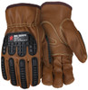 36336K_ - 36336KL - 13259 - Cut resistant gloves pair – MCR Safety Group 36336K with select goatskin leather, Kevlar® aramid liner, and Level 1 back impact protection