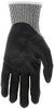 92754BP_ - 92754BPL - 33212 - Palm view 13-gauge gloves with black bi-polymer coated palm and fingertips, reinforced thumb crotch, cut-resistant and abrasion protection