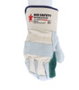 16012K_ - 16012KL - 38735 - 360 - Leather palm work gloves – MCR Safety Group 16012K Sidekick® Series – double palm split side leather with Kevlar® lining and 2.5-inch safety cuff